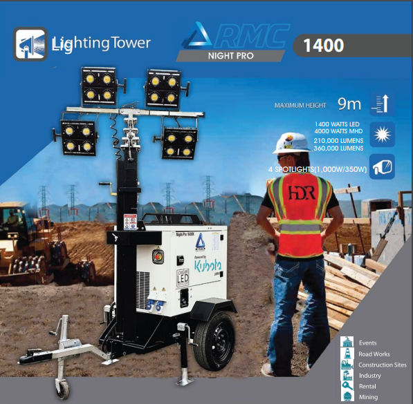 Mobile Lighting Towers Rich Motor Company